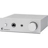 Pro-Ject Head Box S2 Mikro High End Kopfhörerverstärker (Head Box S2, Silber)