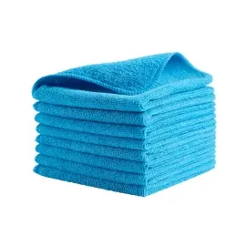 Rubbermaid HYGEN r-40 Recycling-Mikrofasertücher, 30 x 30 cm 1820579 , 1 Packung = 24 Stück, Farbe: blau