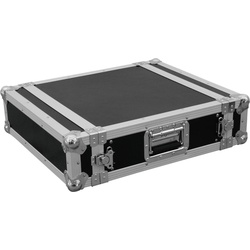 Omnitronic Verstärkerrack PR1 3HE tief (Verstärker), Audio Racks + Cases, Schwarz