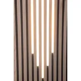 Xenon LED Dekolicht 4524 LED Leuchten Mix Kunstst. Schiene sw 50-60-70-60-50cm Warm Weiß, Xenon / Warm Weiß