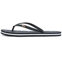 Tommy Hilfiger Damen Flip Flops Strap Beach Sandals mit Logo, Blau (Space Blue), 38