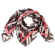 CAMEL ACTIVE Schal mit Allover Print Braun,