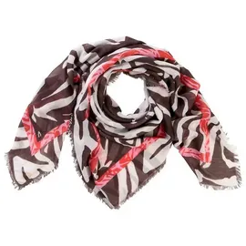 CAMEL ACTIVE Schal mit Allover Print Braun,