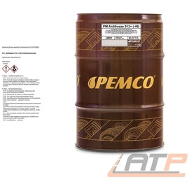 PEMCO 60 L Antifreeze 912+ (-40) Kühlerfrostschutz PM0912-60