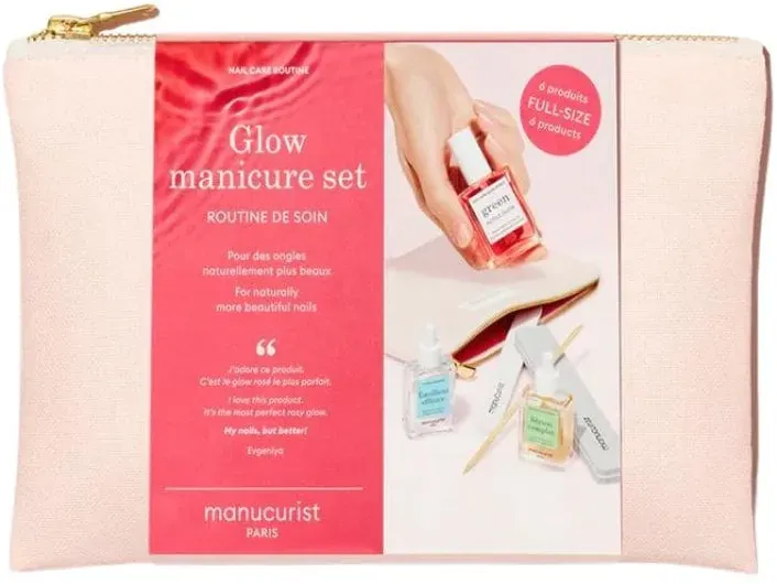 Manucurist Glow Manucure Set Raspberry  (1 )