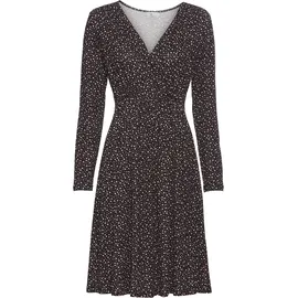 NEUN MONATE Umstandskleid in schwarz-gepunktet | Gr.: 42