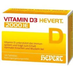 VITAMIN D3 HEVERT 2000 I.E. Tabletten 120 St