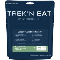 Trek'n Eat Trek’n Eat – vegetarisches Outdoor-Gericht mit Reis & Gemüse | Gefriergetrocknete Trekkingmahlzeit für Camping, Expedition & Notvorrat