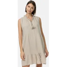 pm selected Musselin Kleid Minikleid Beige Einheitsgröße