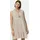 pm selected Musselin Kleid Minikleid Beige Einheitsgröße