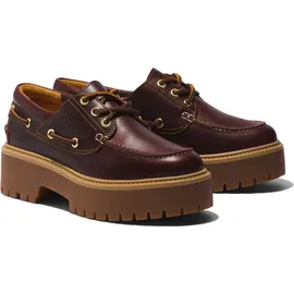 Timberland Stone Street 3 Eye Bootsschuhe - Rootbeer - EU 41