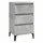 vidaXL Nachtschrank Betongrau 40 x 35 x 70 cm Grau