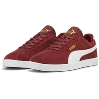 Puma Club Ii Sneaker, Intense Red Weiß Gold, 40