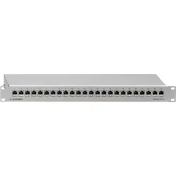 Rutenbeck Patchpanel Cat.6A 1HE 24xRJ45 PP-Cat.6A iso-24/1