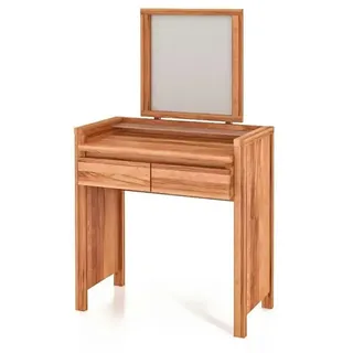 Schminktisch   , holzfarben , Maße (cm): B: 85 H: 141