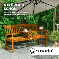 Casaria Gartenbank Picknick Tischlift