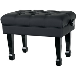 Classic Cantabile Pianobank Modell W Schwarz Hochglanz