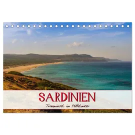Calvendo Sardinien Panoramakalender / CH-Version (Tischkalender 2026 DIN A5 quer), CALVENDO Monatskalender: