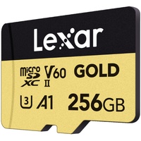 Lexar Gold microSDXC UHS-II, 256GB V60