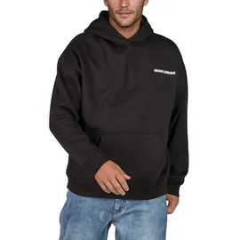 Riverso Kapuzenpullover Oversized Fit Schwarz M
