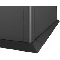 Biohort Mähkante 2 m x 0,5 m dunkelgrau-metallic