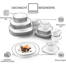 sänger Bilgola Kombiservice 36-tlg. schwarz