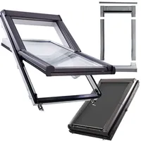 Wellker Komplett-Set Dachfenster Kunststoff R45 2-fach Verglasung mit Hitzeschutz ZAR, made by Roto, 54x78 cm (5/7)