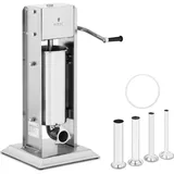 Royal Catering Wurstfüller vertikal Wurstfüllmaschine Wurstspritze Wurstpresse Edelstahl 5 L