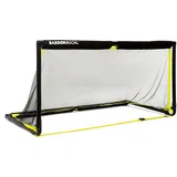 BazookaGoal Fußballtor Schwarz/Gelb 180 x 90 cm