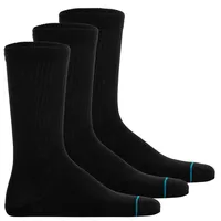 Stance Icon, 3er-Pack Crew, gepolstert. schwarz|grau M