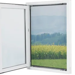 Insektenschutzgitter Easymaxx in Schwarz 130x150cm