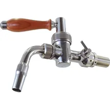 ich-zapfe Kompensatorhahn, Zapfhahn Lindr Side Pull Nostalgie - Edelstahl