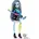 Monster Monster High-Puppe Stein in bauchfreiem Pullover schwarzem Lederrock mit Hund Watzie 7 Zubehörteilen JHK31