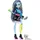 Monster High Monster High-Puppe, Frankie Stein in bauchfreiem Pullover und schwarzem Lederrock mit Hund Watzie und 7 Zubehörteilen (JHK31)