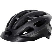 Sena Cases Sena R1 EVO Smart Fahrradhelm (Matte Black, L)