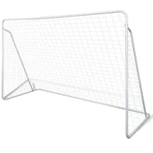 vidaXL Fußballtor Weiß 240 x 90 x 150 cm 276045