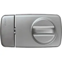 ABUS Tür-Zusatzschloss 7010, mit Drehknauf, silber, 53293