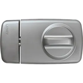 ABUS Tür-Zusatzschloss 7010, mit Drehknauf, silber, 53293