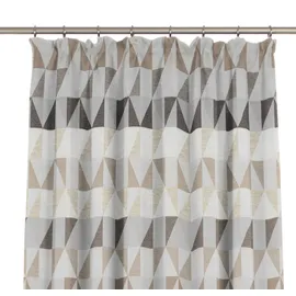 Wirth Vorhang WIRTH "Berlare", braun, B:132cm H:155cm, Baumwolle, Polyester, Gardinen, nach Maß