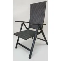 Sedex Klappsessel Palma Graphit Flechtfaser Hularo