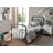 Vipack Metallbett New York 90 x 200 cm blau