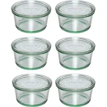Weck Gourmetglas 450ml 6er Pack