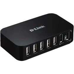 D-Link DUB H7 - Hub - 7 x USB 2.0 - Desktop