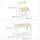 Relaxdays Kindersitzgruppe Set Tisch und Stuhl MDF beige-weiß