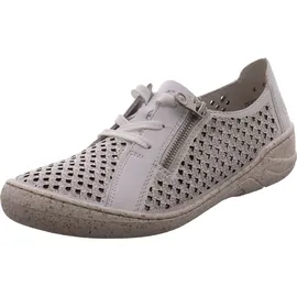 Rieker Schnürschuh Damen Weiß 37