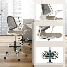 HJH Office TOP Work Style Stoff Beige