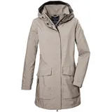 G.I.G.A. DX Damen Softshell Parka mit abzippbarer Kapuze/Softshelljacke GS 95 WMN SFTSHLL PRK, hellsand,