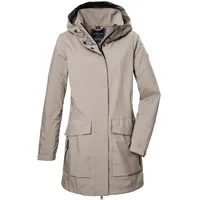 G.I.G.A. DX Damen Softshell Parka mit abzippbarer Kapuze/Softshelljacke GS 95 WMN SFTSHLL PRK, hellsand,