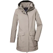 G.I.G.A. DX Damen Softshell Parka mit abzippbarer Kapuze/Softshelljacke GS 95 WMN SFTSHLL PRK, hellsand,