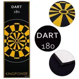 TSGPS Dartmatte Teppich 237x80 cm Gelb